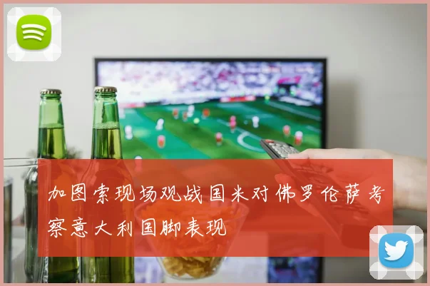 加图索现场观战国米对佛罗伦萨考察意大利国脚表现